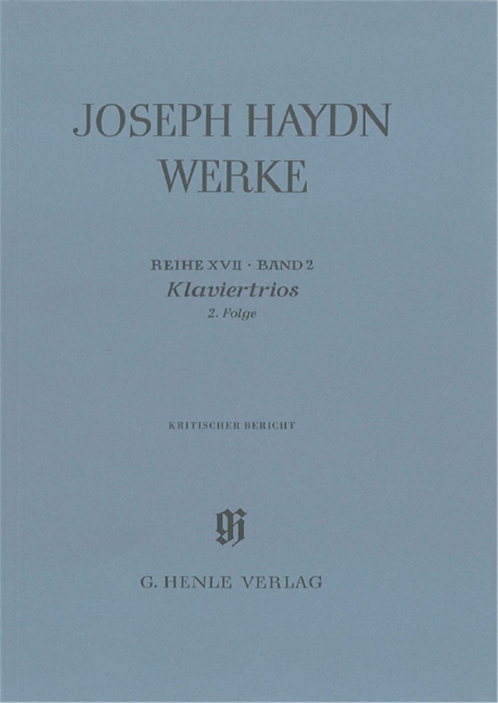 Piano Trios 2Nd Volume (With Critical Report)